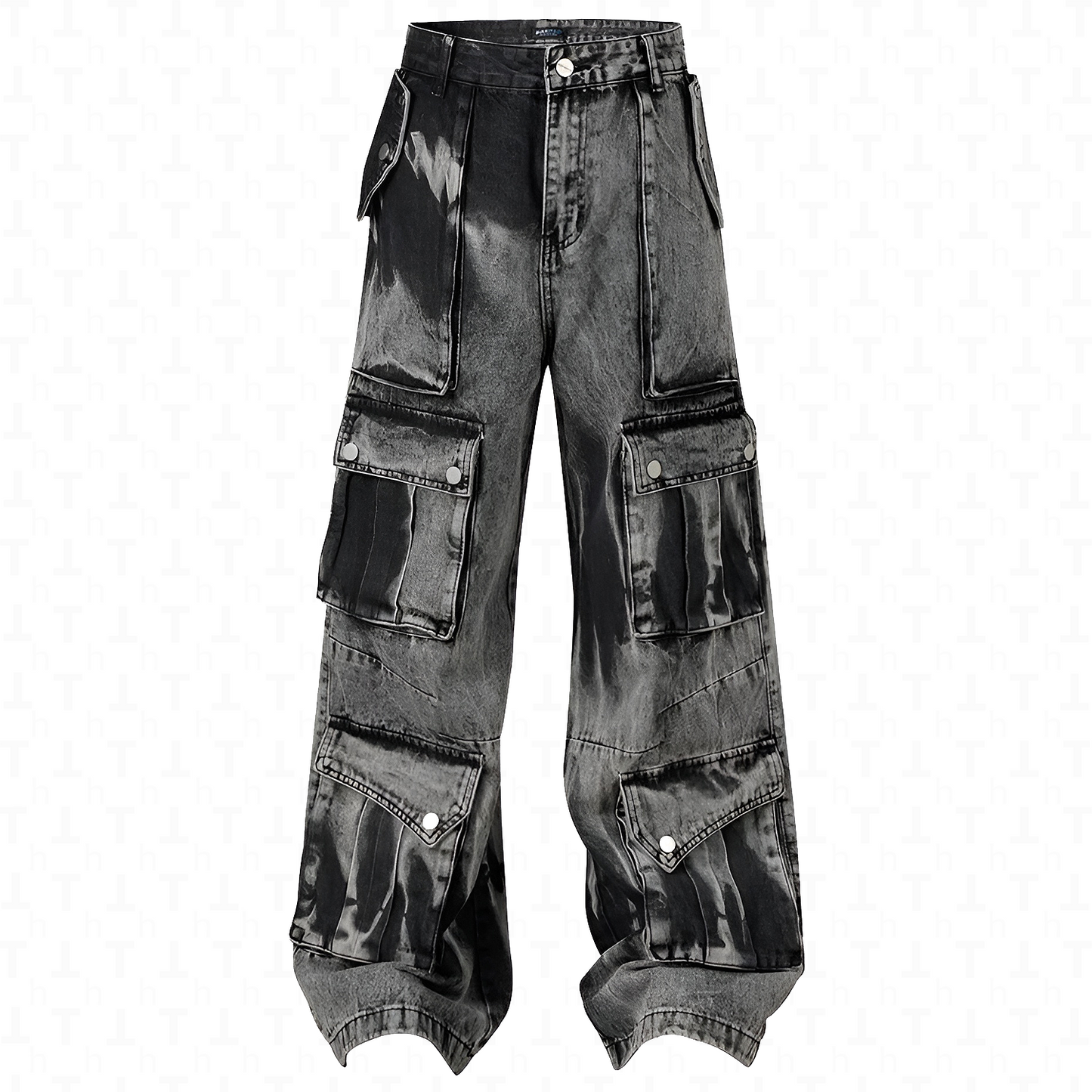 Cargo Washed Jeans