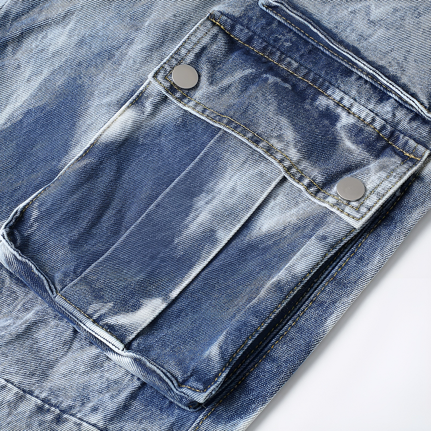 Cargo Washed Jeans
