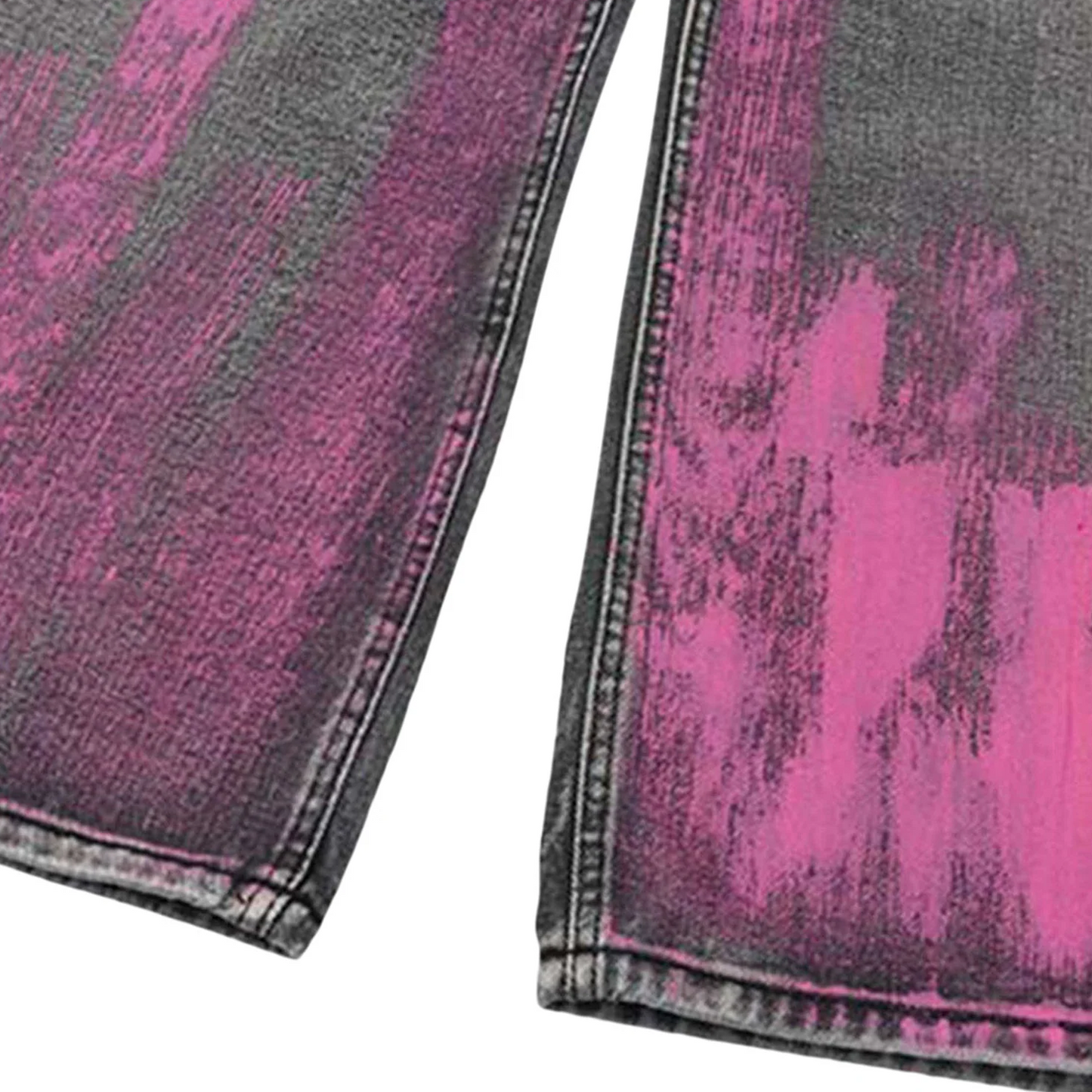 Graffiti Painted Jeans