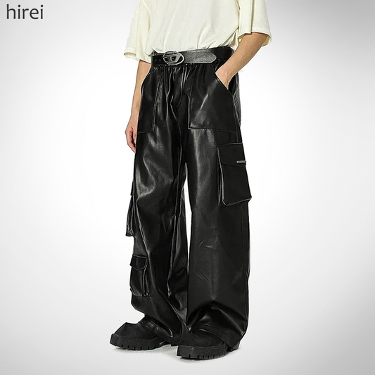 24 XXX Hirei Designer Leather Pants | Hirei