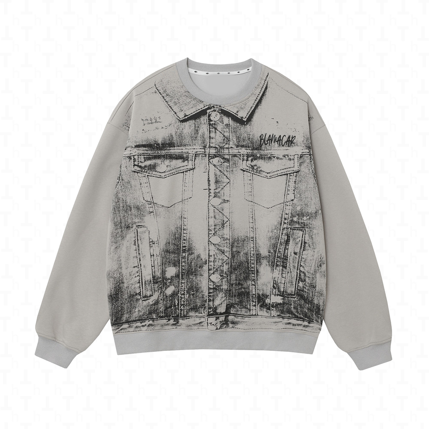 Hirei Graffiti Jacket Sweater