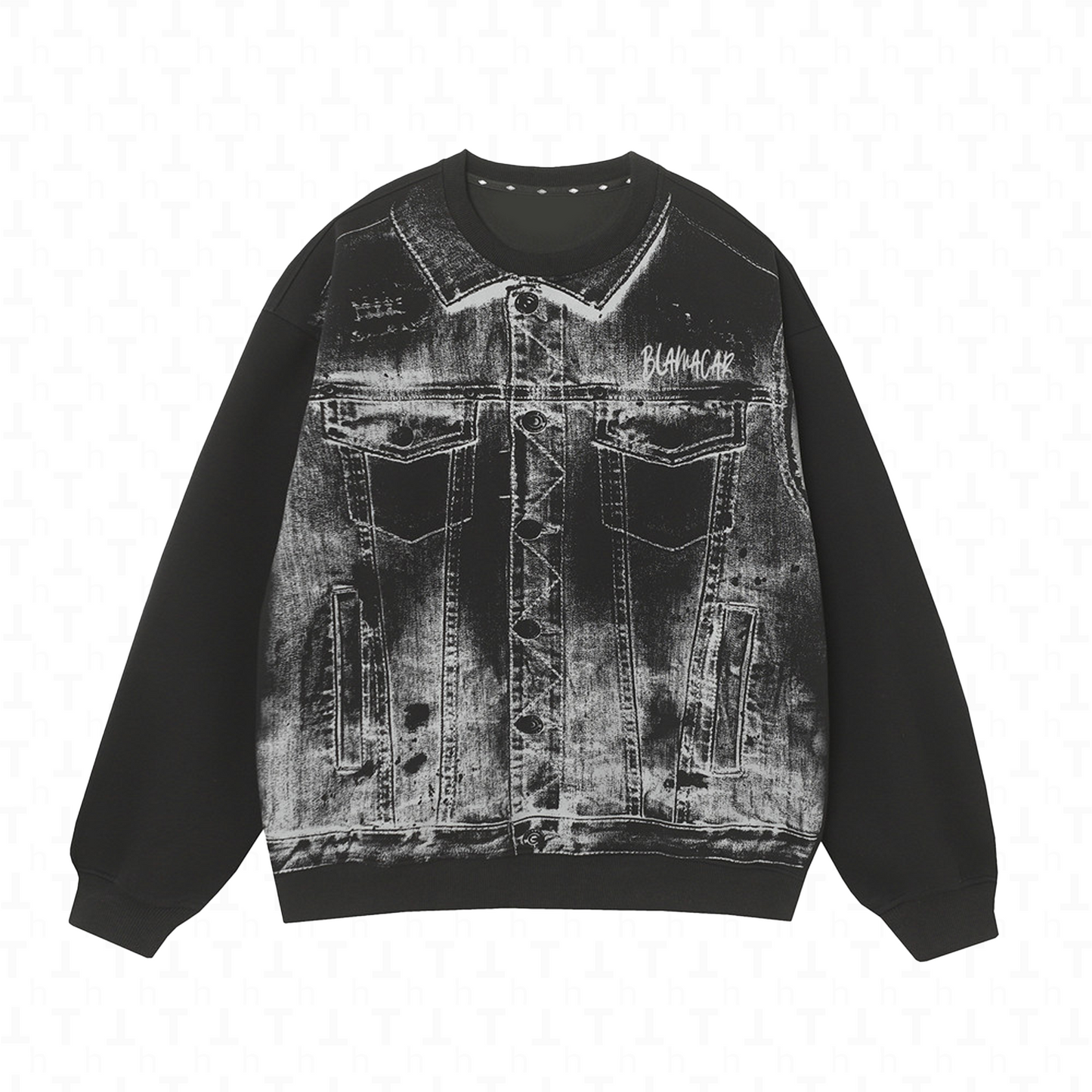 Hirei Graffiti Jacket Sweater