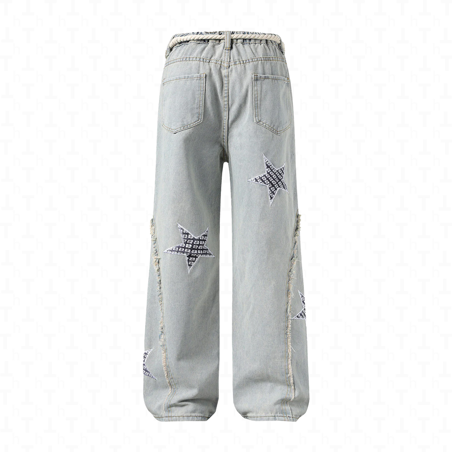 Hirei Rope Star Jeans