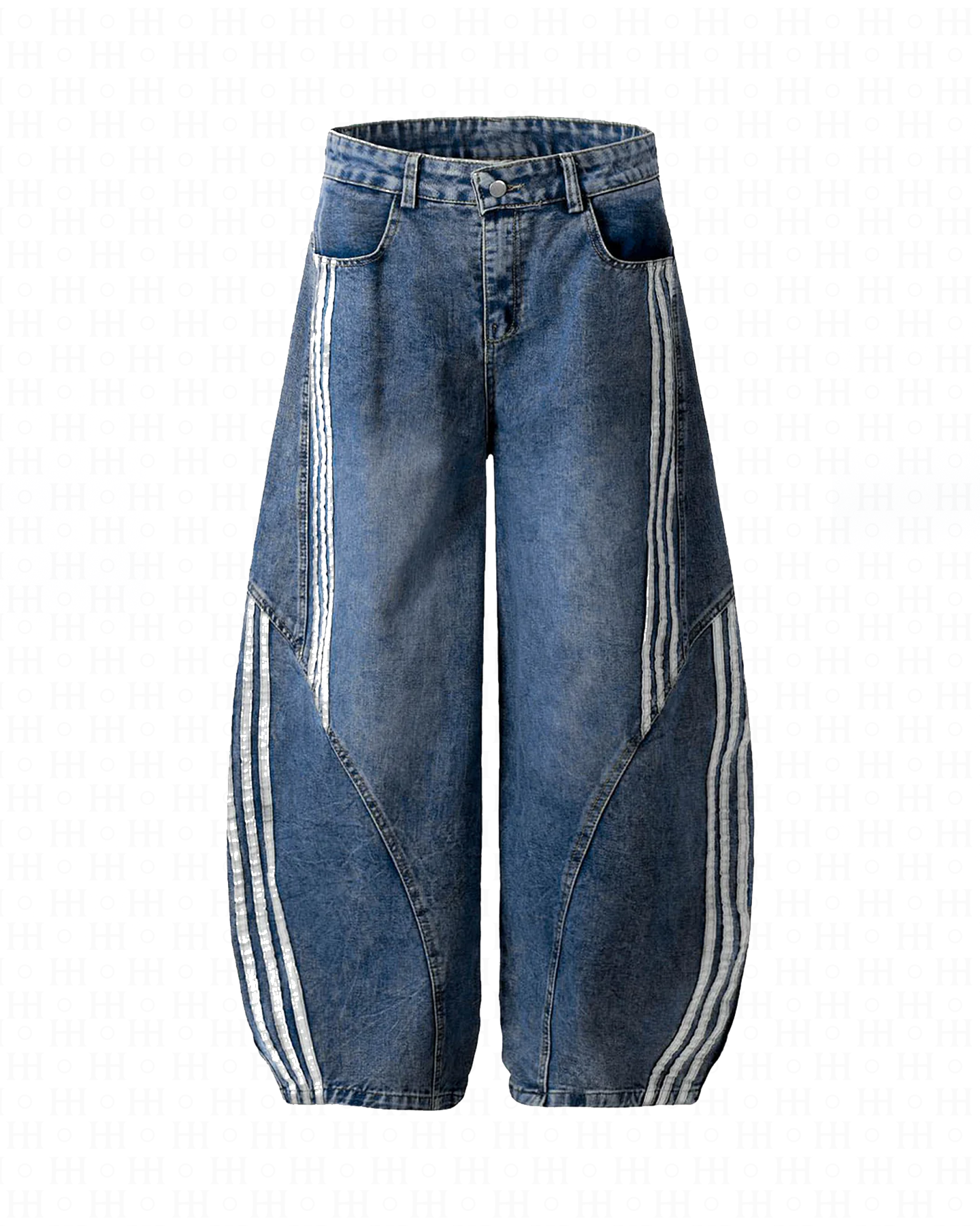 Hirei Striped Jeans