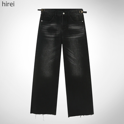 24 XXX Hirei Washed Designer Jeans