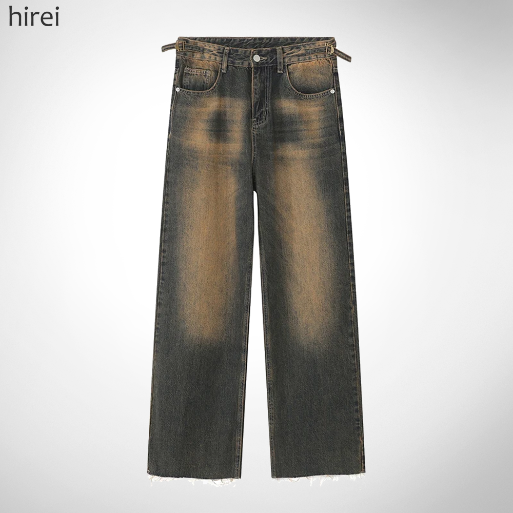 24 XXX Hirei Washed Designer Jeans