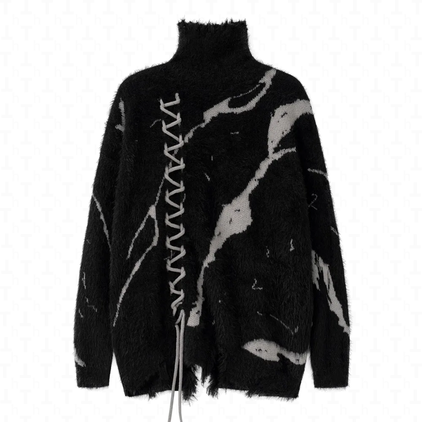 Knitwear Black Turtleneck Sweater
