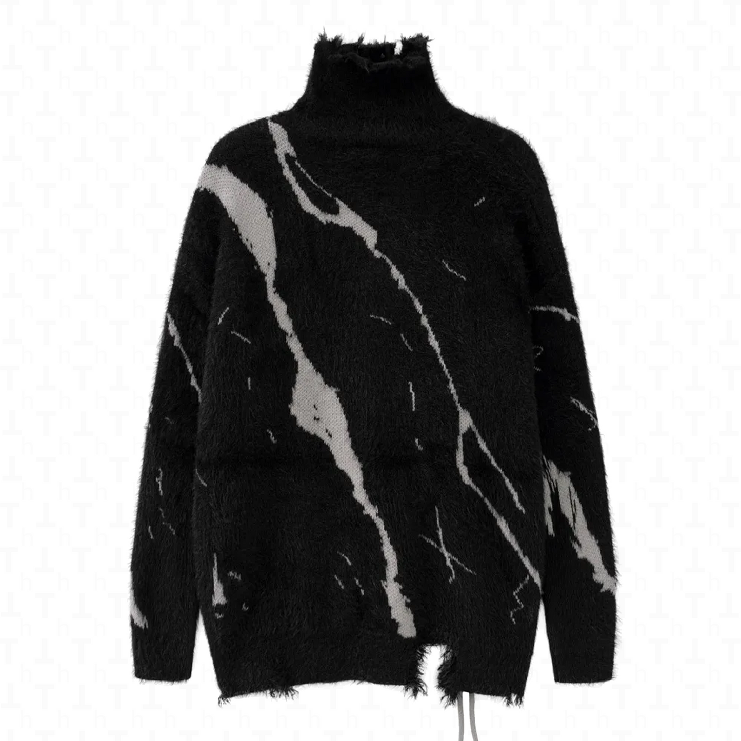 Knitwear Black Turtleneck Sweater