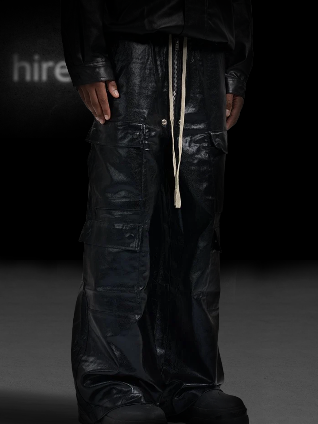 Hirei Leather Cargos