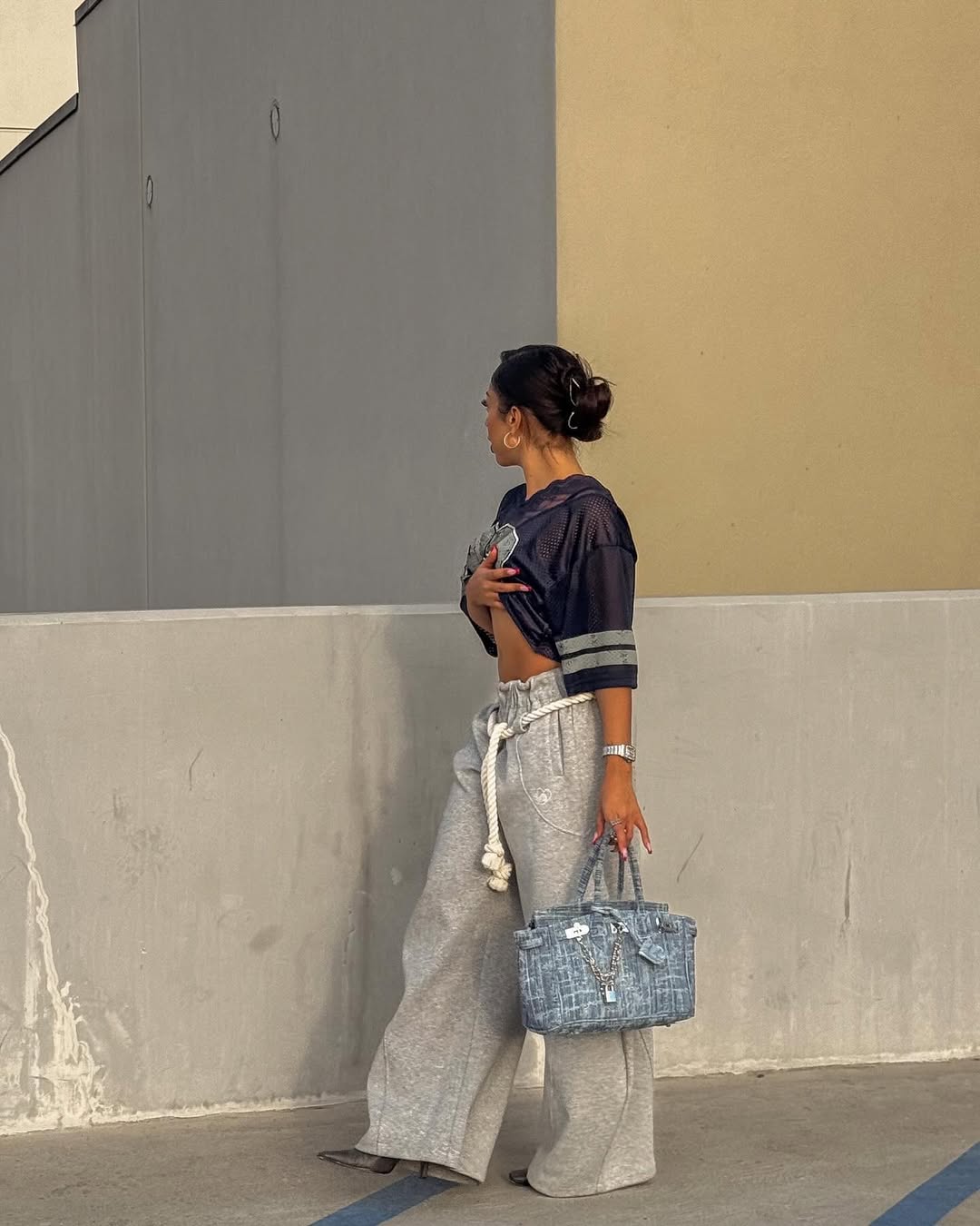 Rope Loose Sweatpants