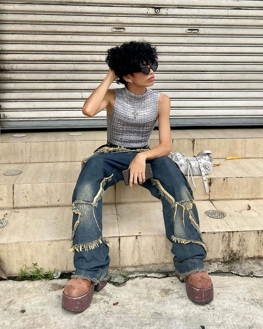 Hirei Star Jeans