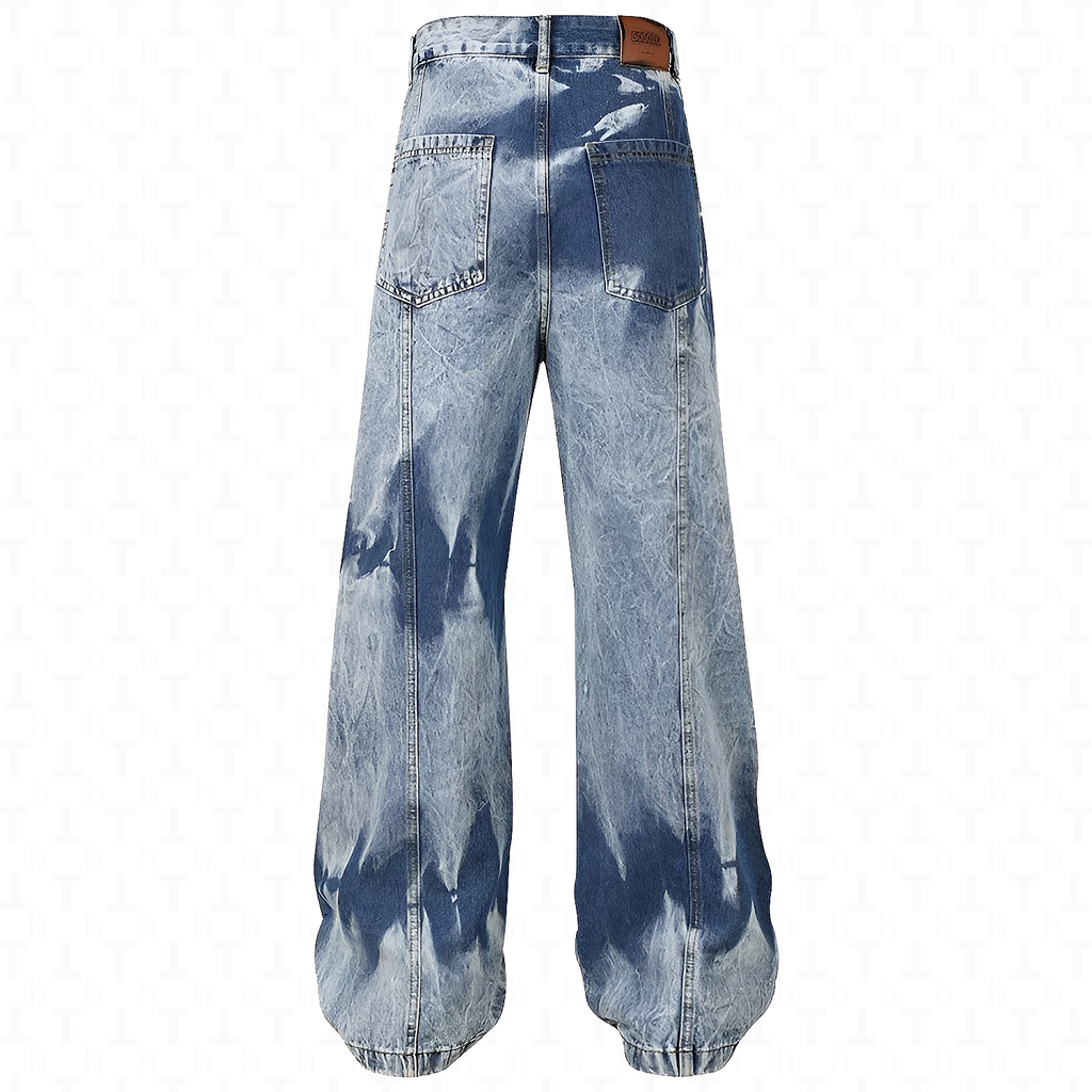 Cargo Washed Jeans