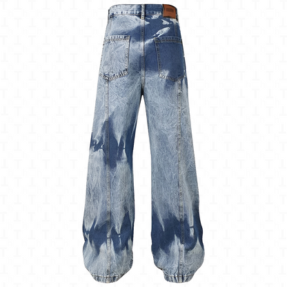 Cargo Washed Jeans