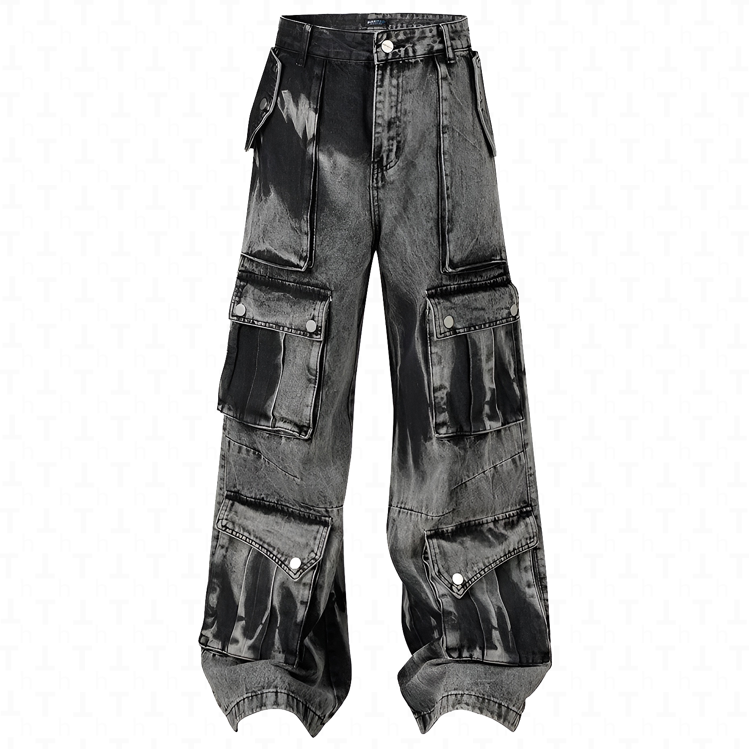 Cargo Washed Jeans