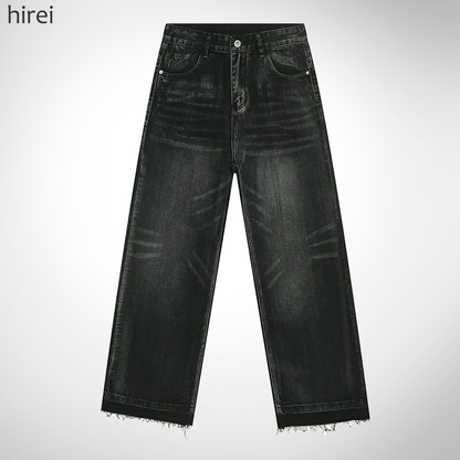 24 XXX Black Regular Jeans