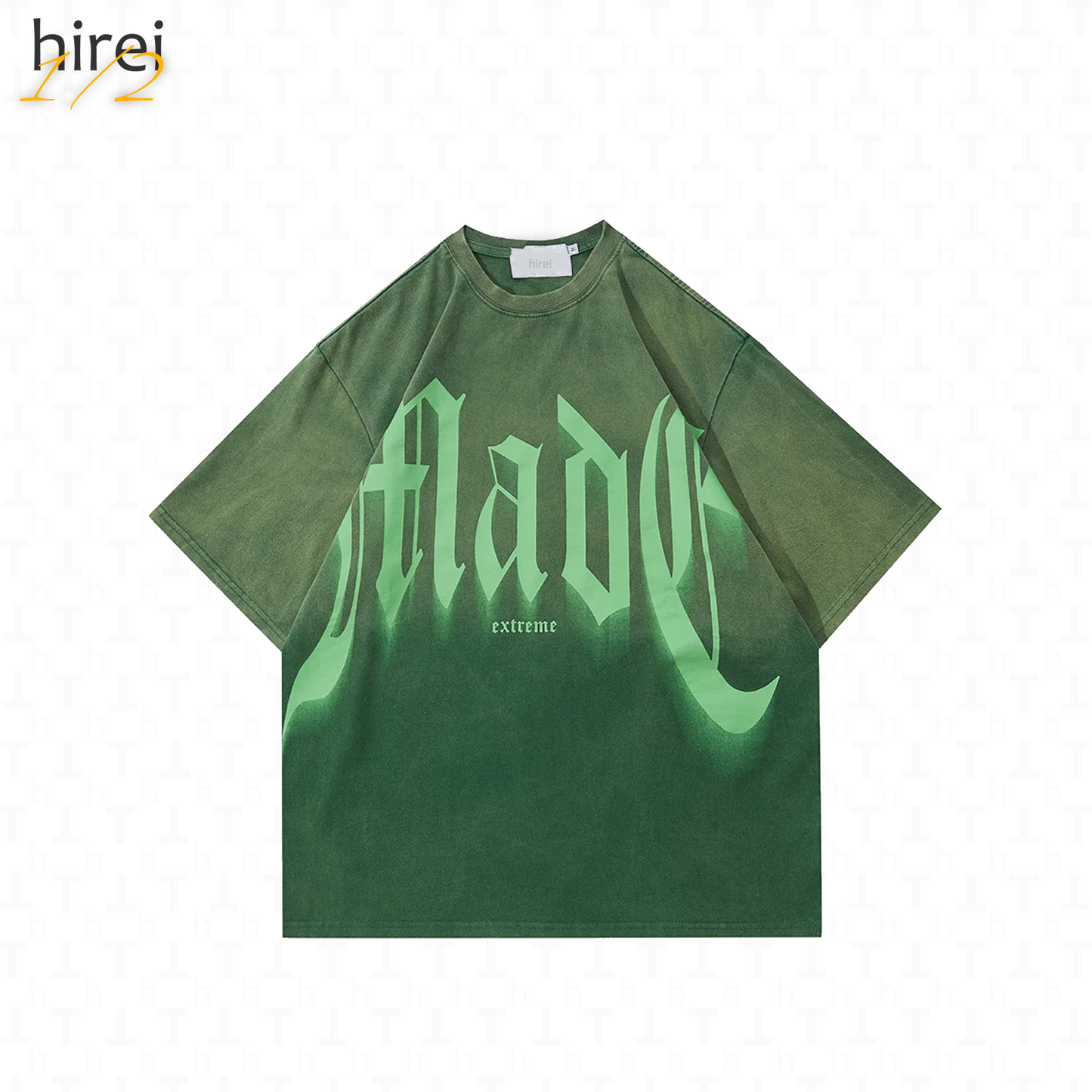 1/2 Gradient Loose T-Shirt