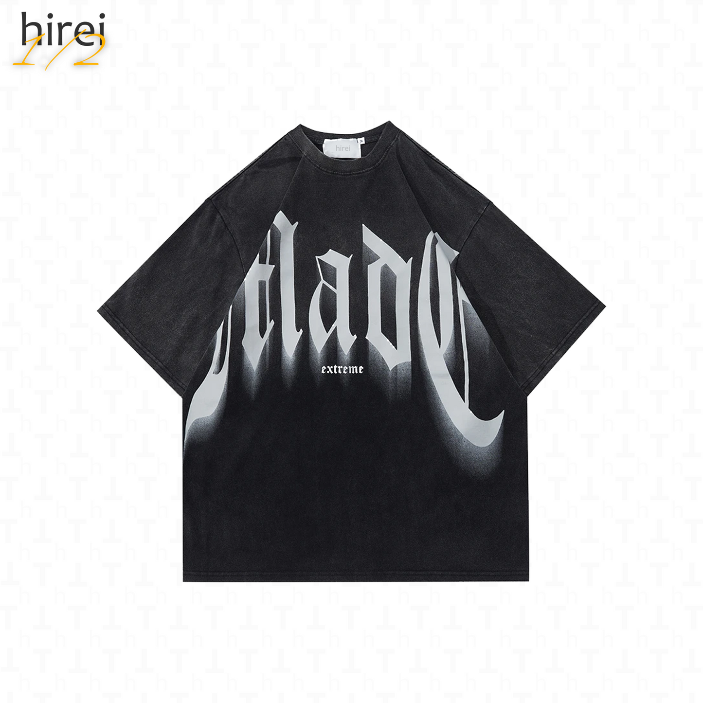 1/2 Gradient Loose T-Shirt