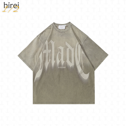 1/2 Gradient Loose T-Shirt