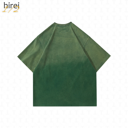 1/2 Gradient Loose T-Shirt