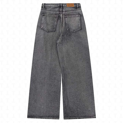 Graffiti Painted Jeans