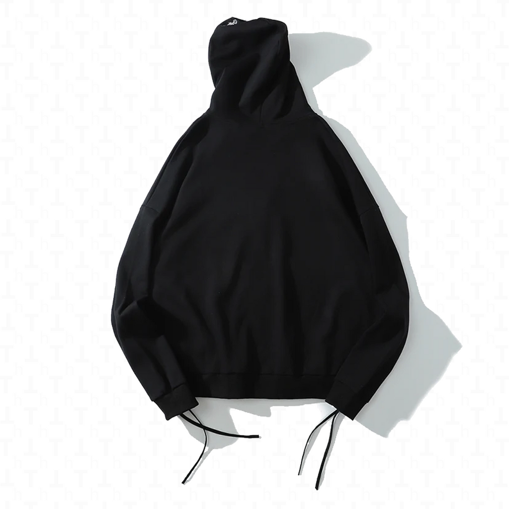 Graphic Print Zipper Hoodie