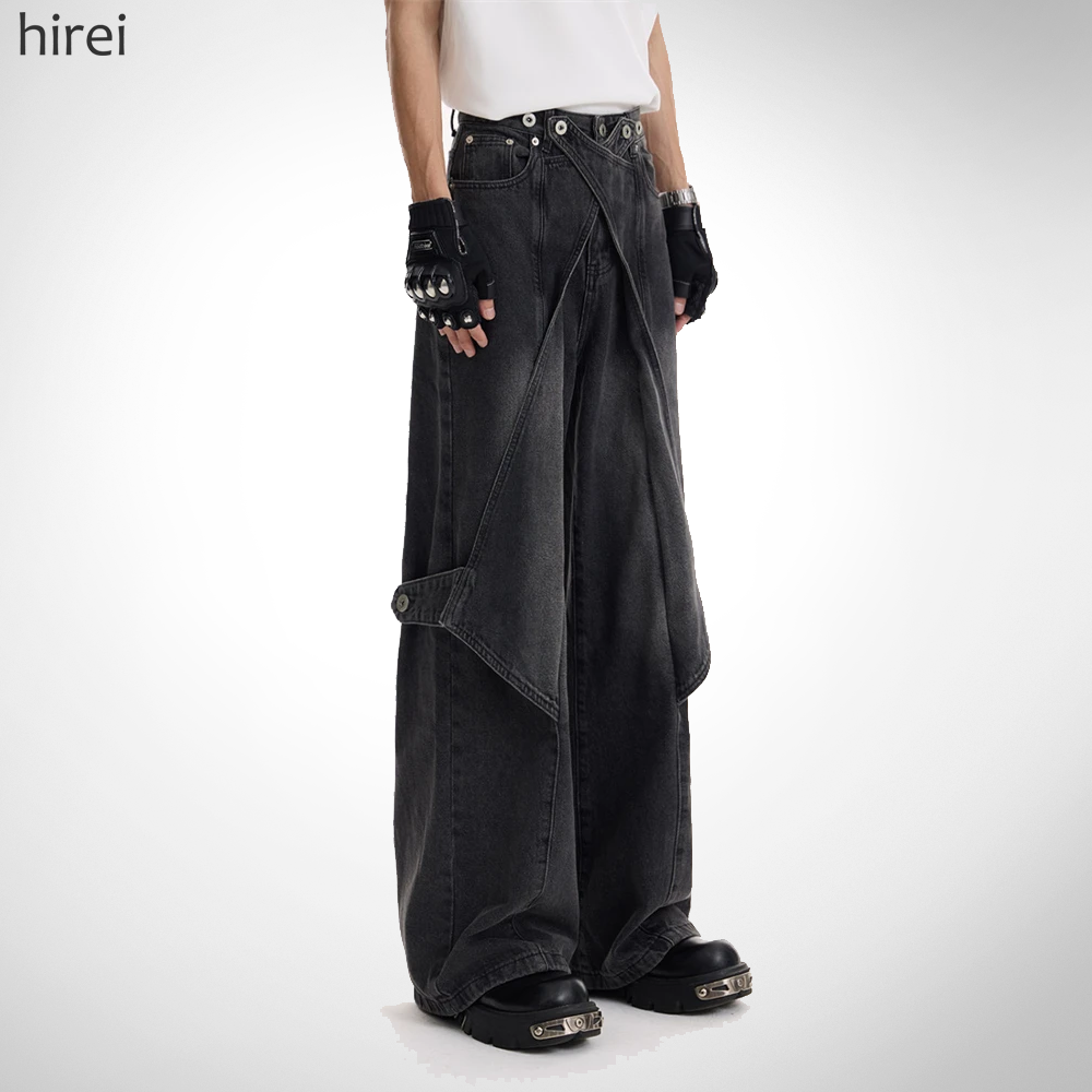 24 XXX Hirei Designer Wide Jeans