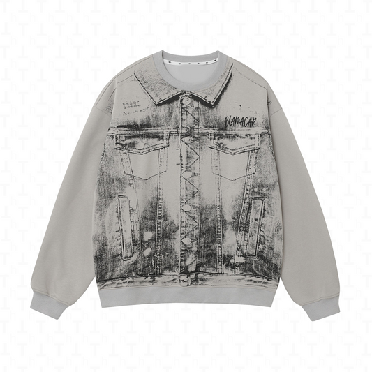Hirei Graffiti Jacket Sweater