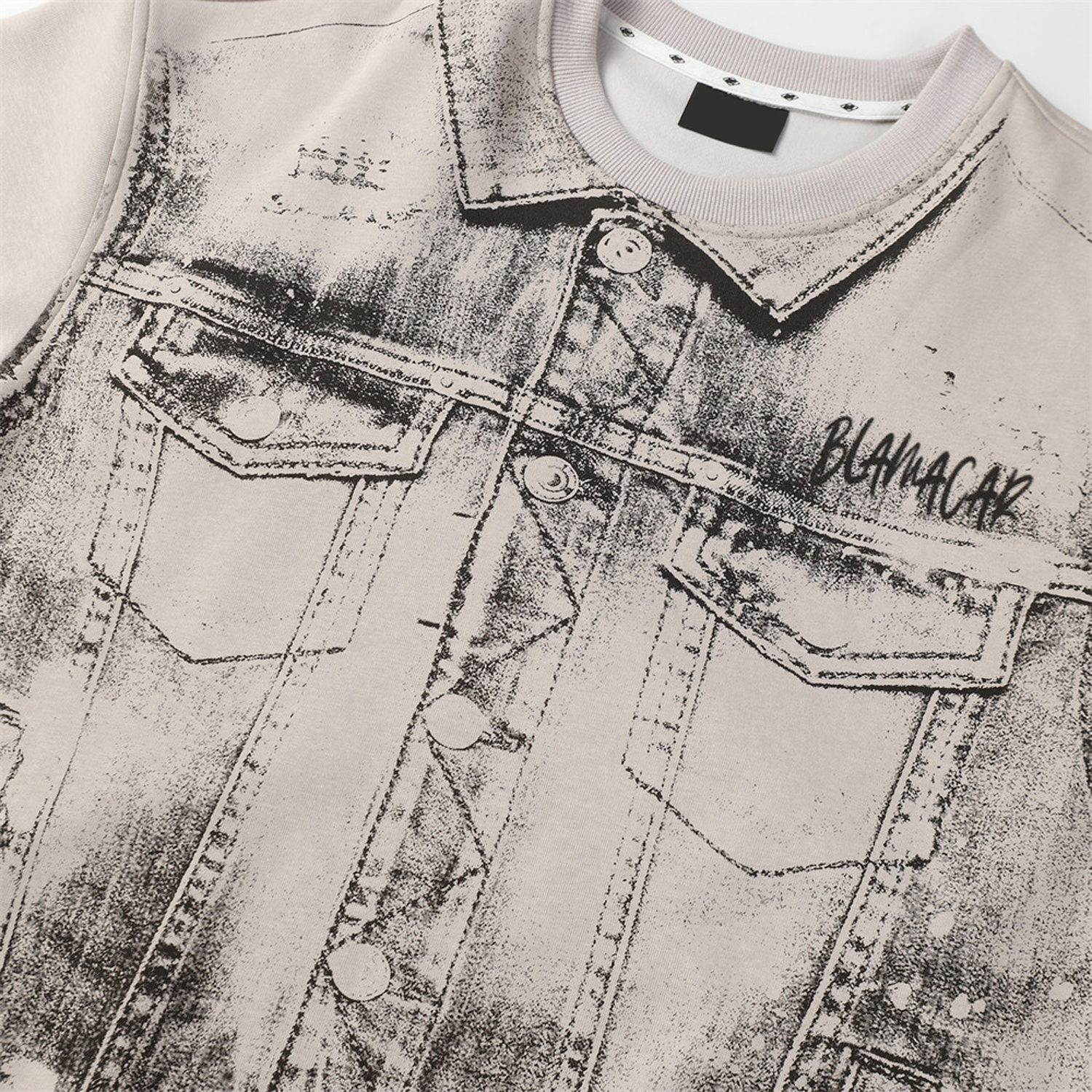 Hirei Graffiti Jacket Sweater