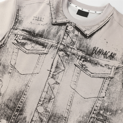 Hirei Graffiti Jacket Sweater