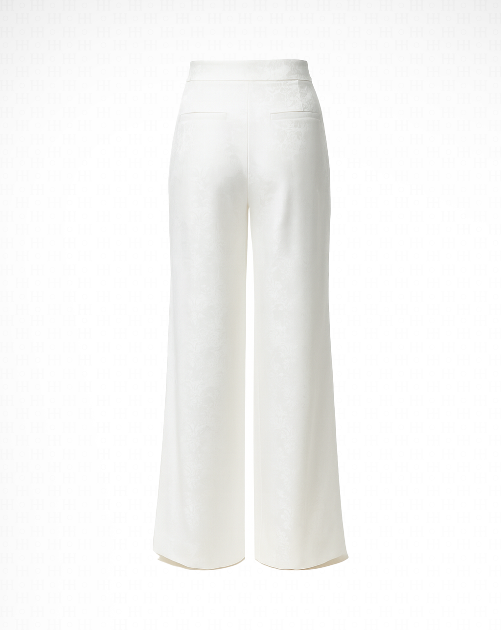 Hirei Jacquard Wide-Leg Trousers