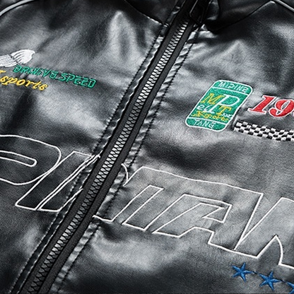 Hirei Racing Leather Jacket