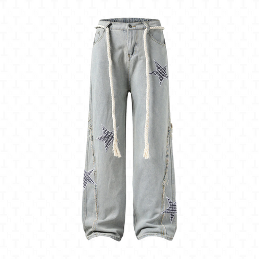 Hirei Rope Star Jeans