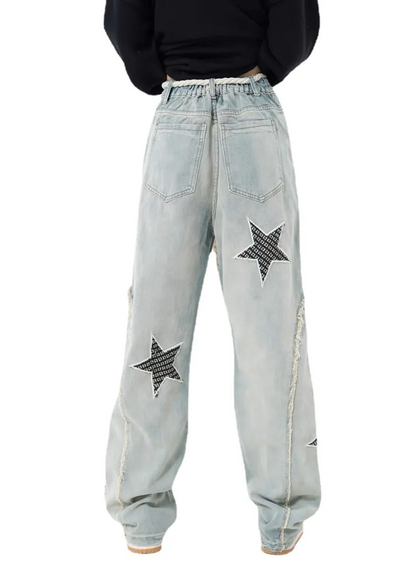 Hirei Rope Star Jeans