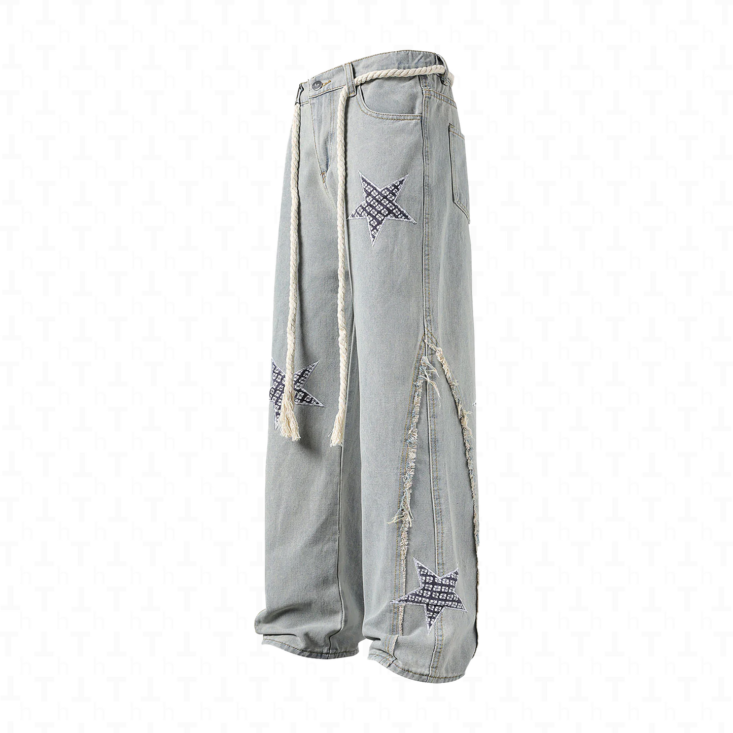 Hirei Rope Star Jeans