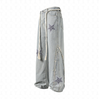 Hirei Rope Star Jeans