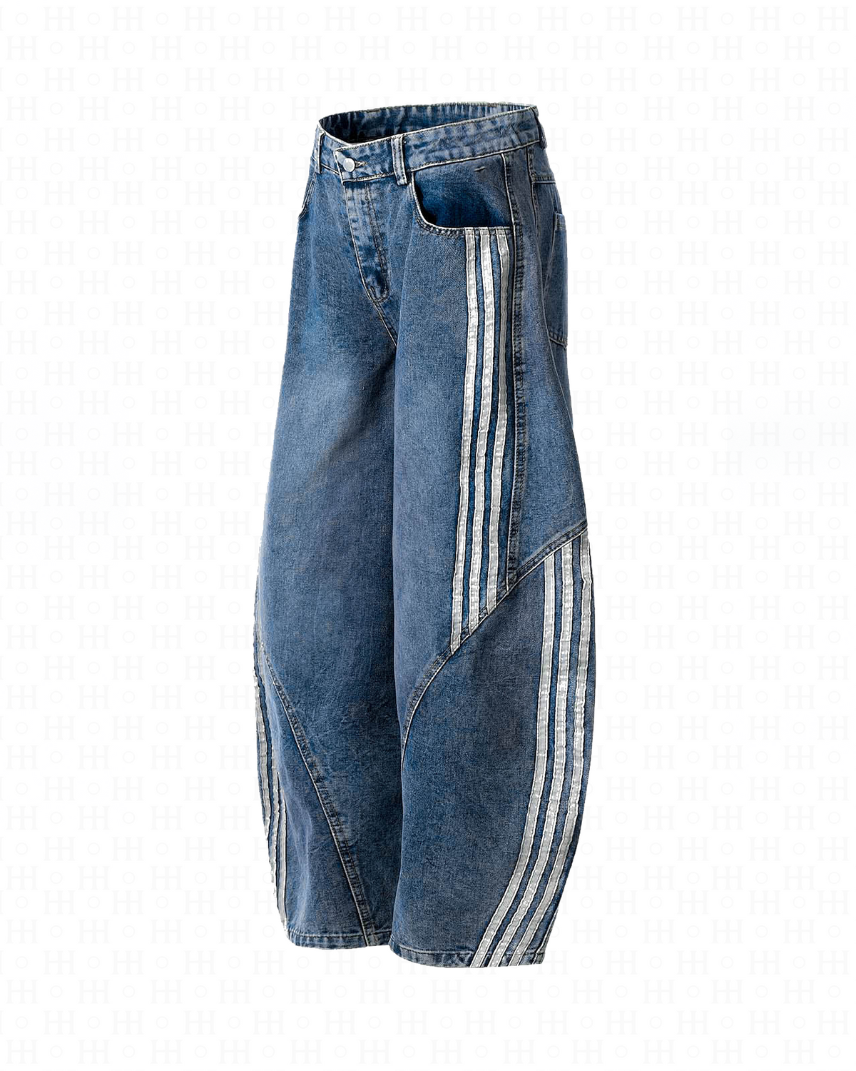 Hirei Striped Jeans