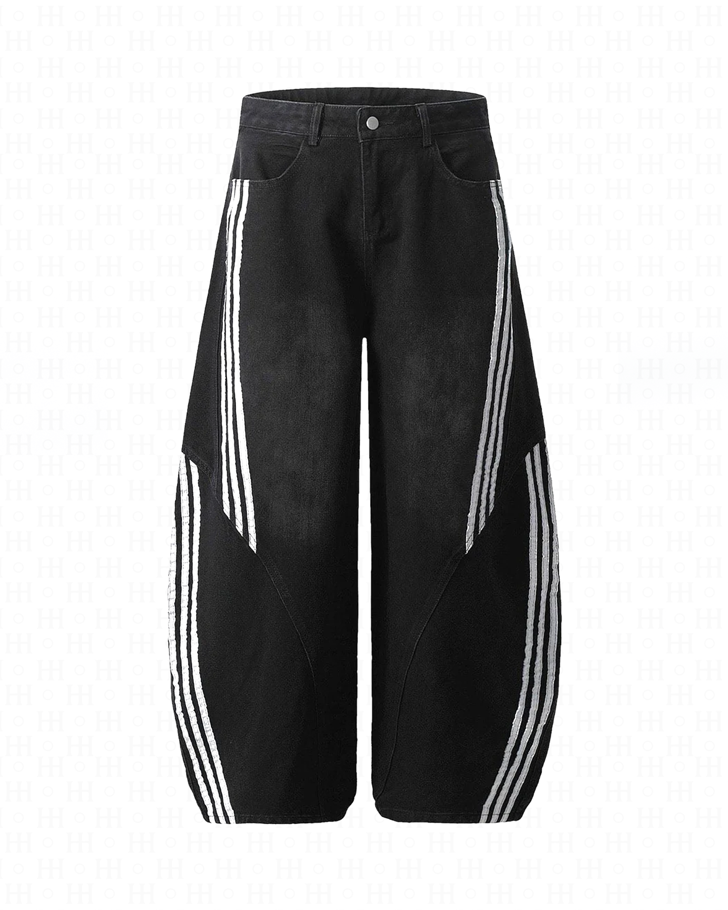 Hirei Striped Jeans