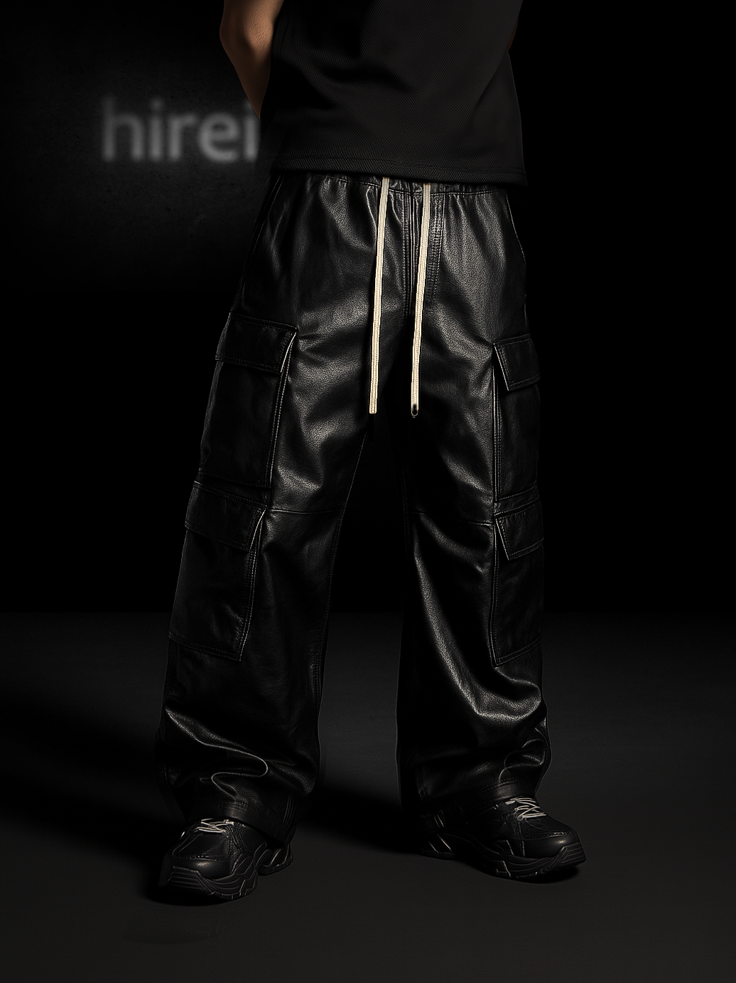 Hirei Leather Cargos
