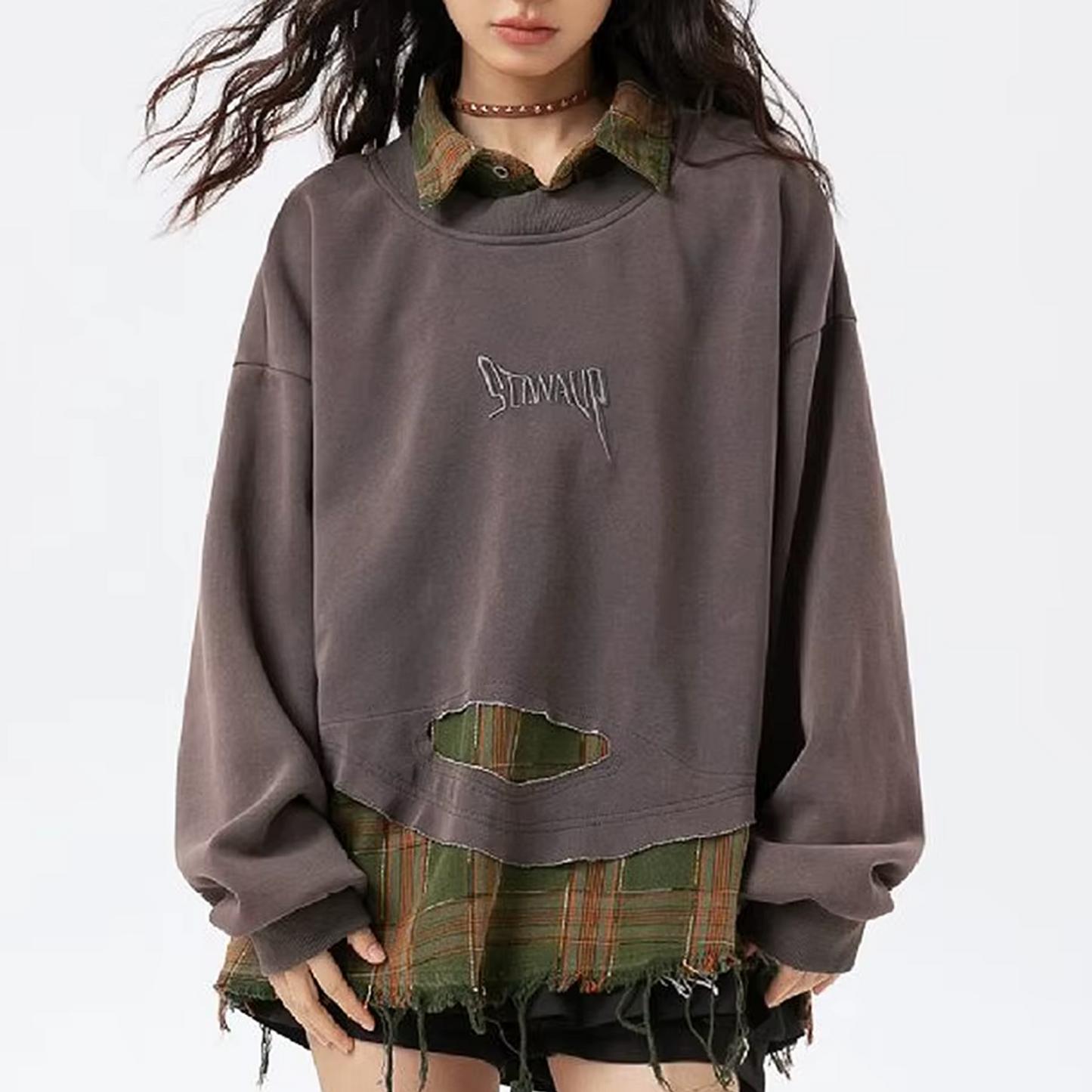 Ripped Vintage Sweatshirt