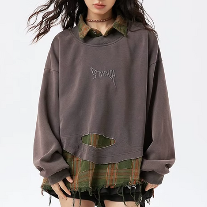 Ripped Vintage Sweatshirt