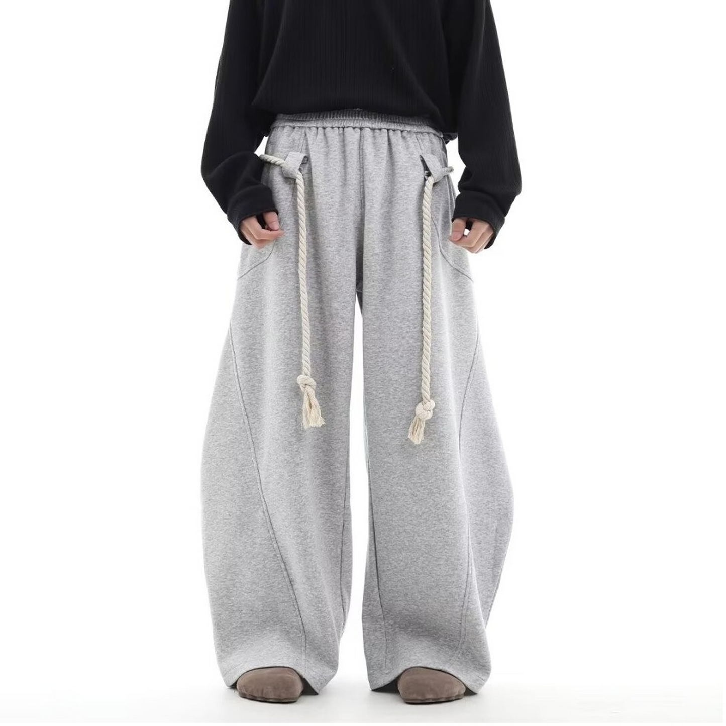 Rope Loose Sweatpants