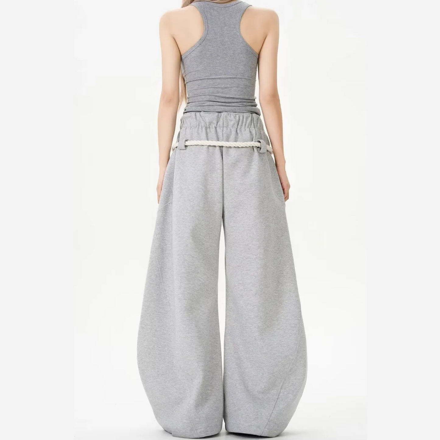 Rope Loose Sweatpants
