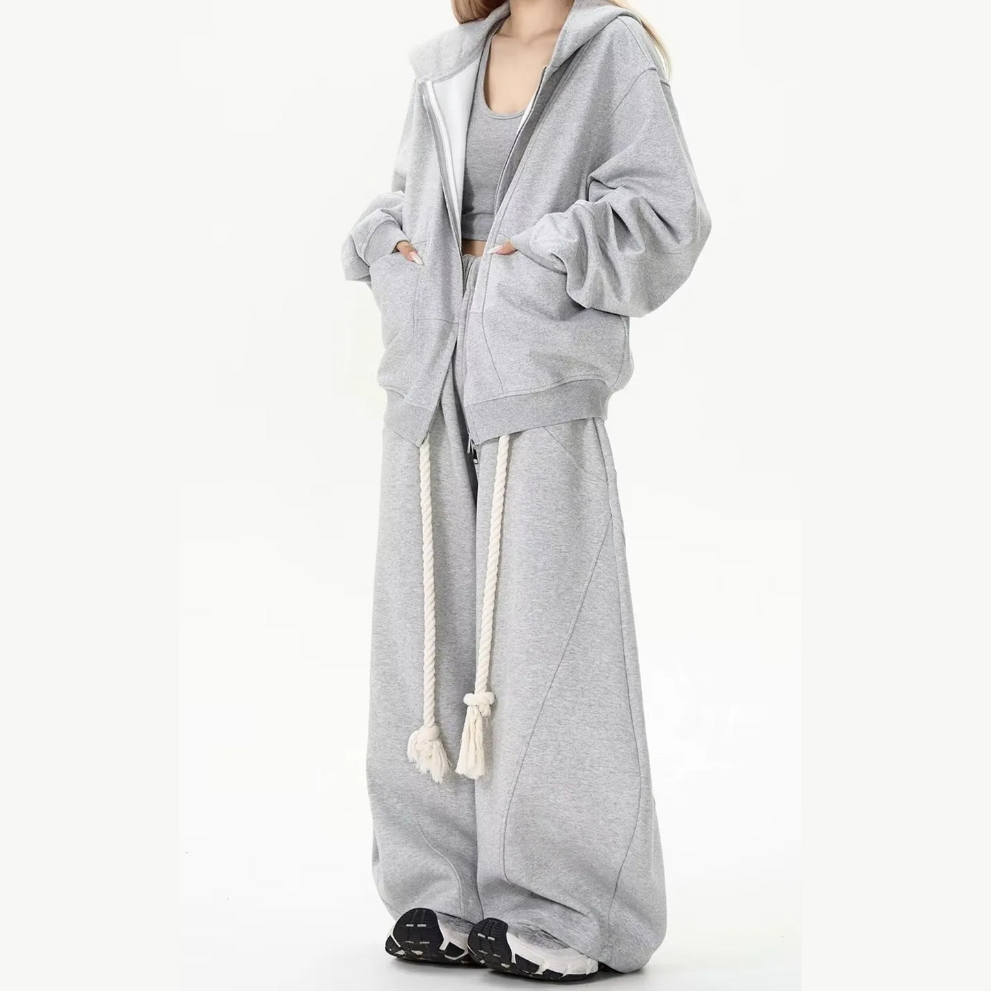 Rope Loose Sweatpants