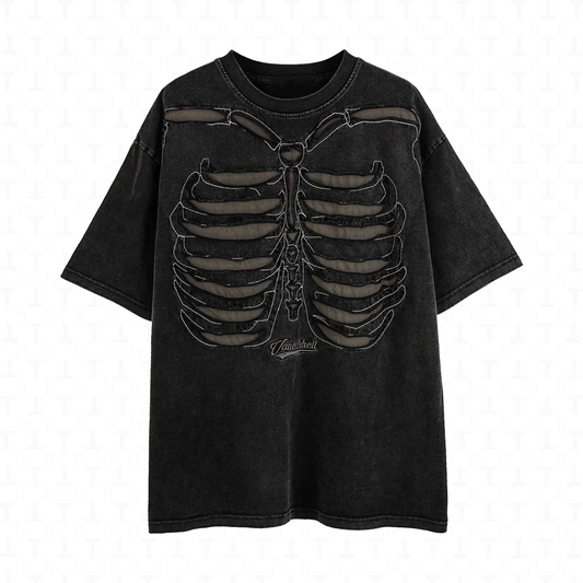 Skeletal System Printed T-Shirt