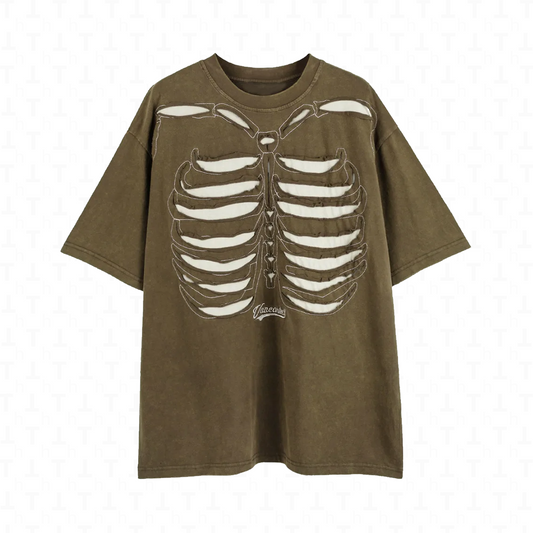 Skeletal System Printed T-Shirt