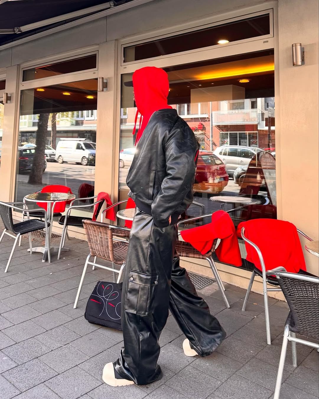 Hirei Leather Cargos