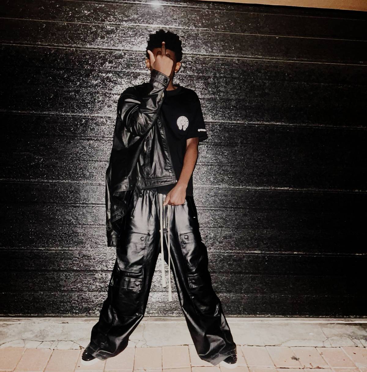 Hirei Leather Cargos